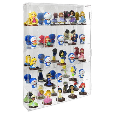 #COTM4025  25 Compartments Acrylic Display case with Mirrored Back
