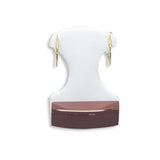 #DWE2-RW T-shape Earring Pad With Rosewood Stand