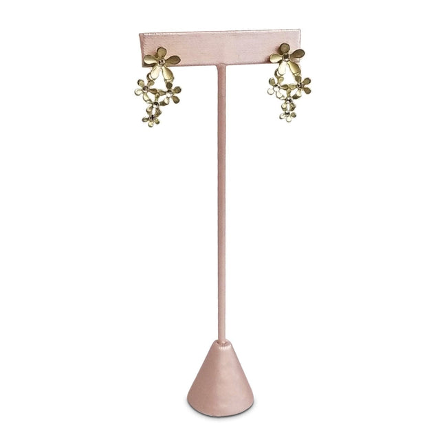 #ED-2401-S50 T-shape earring stand, Pink