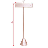 #ED-2401-S50 T-shape earring stand, Pink