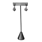 #ED-2401R-SG  Steel Grey Tall "T" Earring Stand in 6 3/4"H