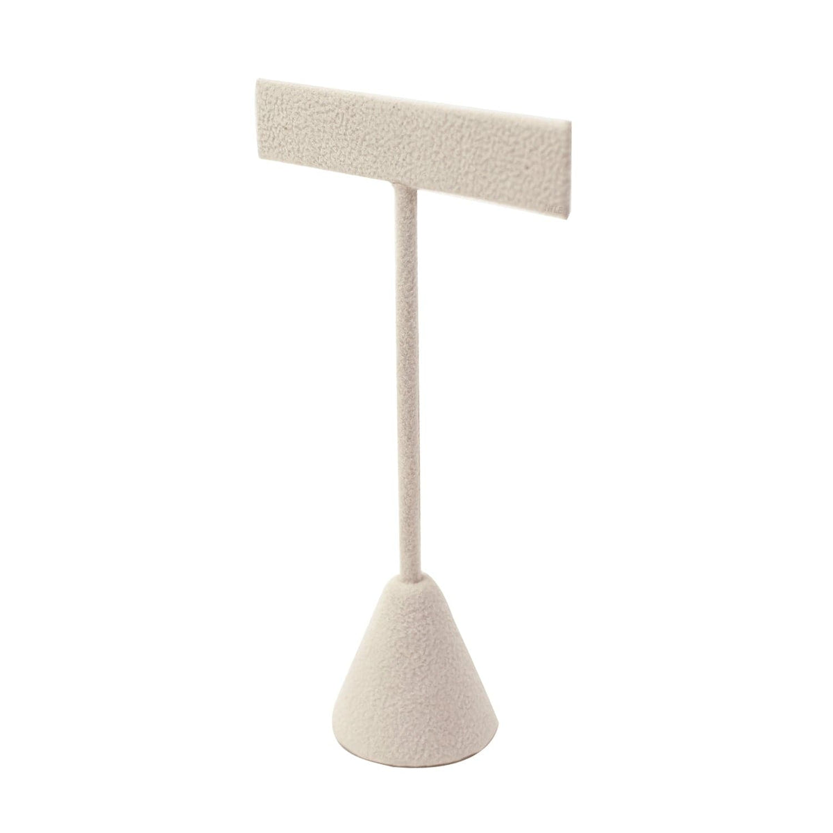 #ED-2403Q-BE "T" Earring Stands, Beige, 4 3/4”H