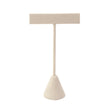 #ED-2403Q-BE "T" Earring Stands, Beige, 4 3/4”H