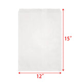 #EN002-WH Plain White Gift Bags