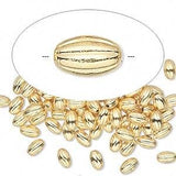 Brass Oval Beads-Nile Corp