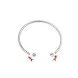 Brass Bangle/Screw ball ends-Nile Corp