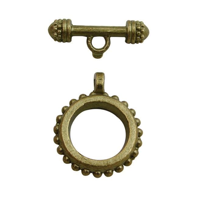 Pewter Toggle, 20mm x 28mm -Nile Corp