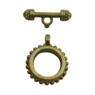 Pewter Toggle, 20mm x 28mm -Nile Corp