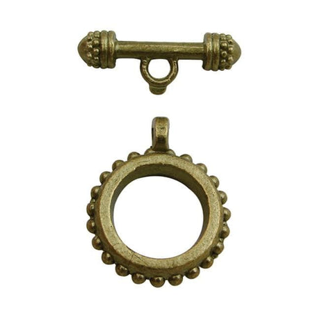 Pewter Toggle, 20mm x 28mm -Nile Corp