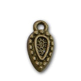 Pewter Leaves charm-Nile Corp