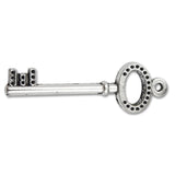 Pewter key charm-Nile Corp