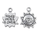 Pewter Face Charm-Nile Corp