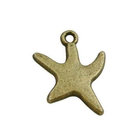 Pewter Sea Star Charm-Nile Corp