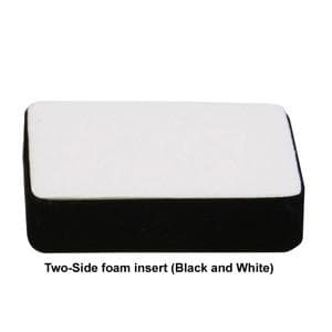 Glass top gemstone box with foldable easel-Nile Corp