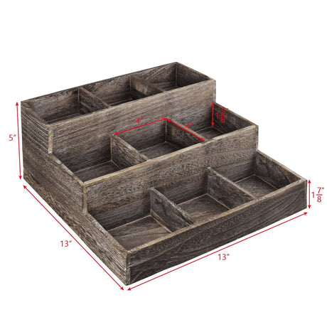#HOM309 9 compartments Multi-slot shelf cube display  
