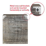 #HOM412CF Wall display shelves 12 Compartments