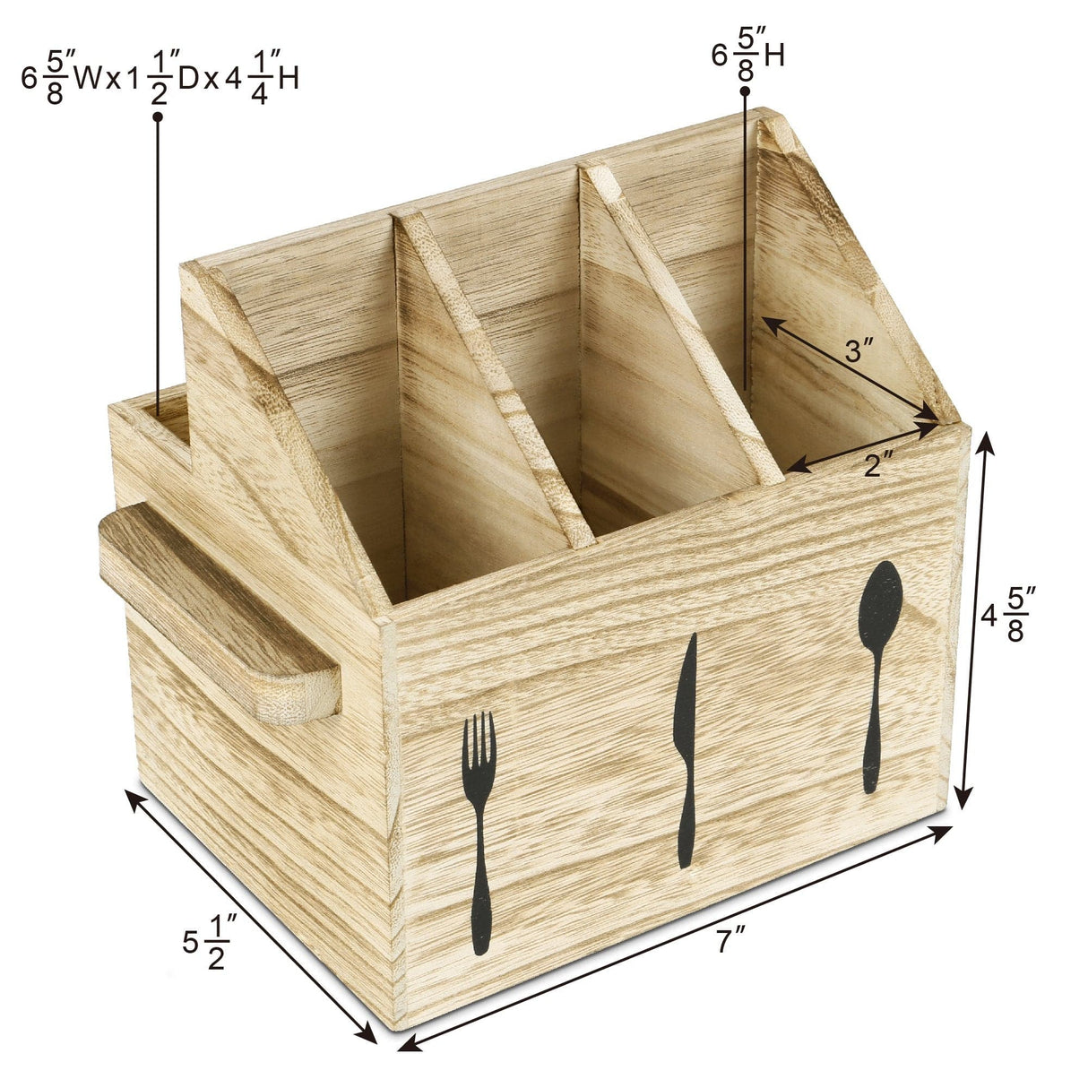  Sliverware Holder 