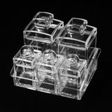 #HW2455 Acrylic 5 Pieces Seasoning Containers and Food Storage Jars