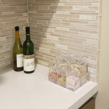 #HW2455 Acrylic 5 Pieces Seasoning Containers and Food Storage Jars