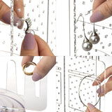 #JWY6065 Acrylic Rotating Jewelry Display