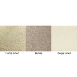 #RD-2453N Burlap Linen Ring Display, 3 Fingers