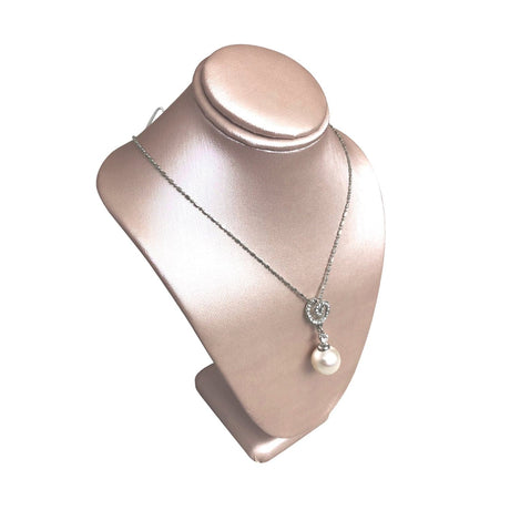 #ND-1893-S50 Champagne Color Necklace Display Bust