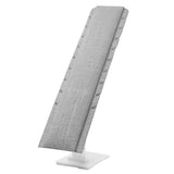 #ND-1991N-N21 Grey Linen Multi-Necklace Stand