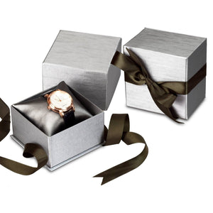 Elegant Steel Grey Boxed