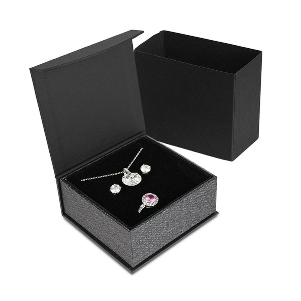 #PMC6-M23 Magnetic jewelry Box for necklace, earring, and ring