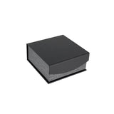 #PME4-M23 Elegant Mesh Gray Magnetic Pendant/Earring Jewelry Boxes