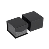 #PMR3-M23 Elegant Mesh Gray Magnetic Ring  Boxes