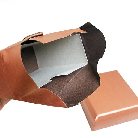 Deluxe Copper Paper Watch Box with Pillow-Nile Corp