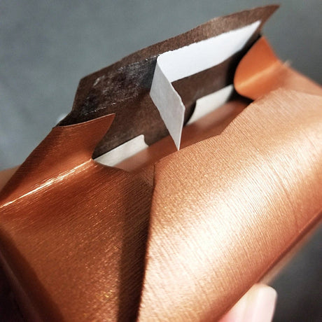 Deluxe Copper Paper Watch Box with Pillow-Nile Corp