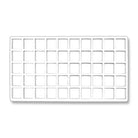 #PT50 50 Compartment Plastic Jewelry Tray Liner-Nile Corp