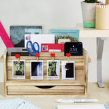 #SAT1104 Desktop Organizer with Cute Clips Set