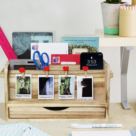 #SAT1104 Desktop Organizer with Cute Clips Set