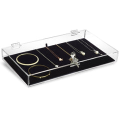 #TRJ2656 Acrylic Display Case for Jewelry Collector with a Key.