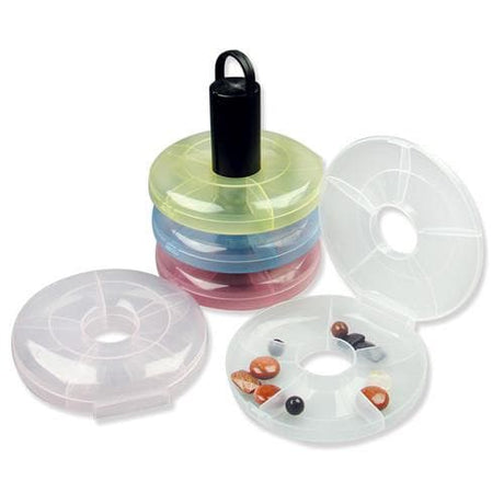 Five Piece Stackable Plastic Organizer Set-Nile Corp
