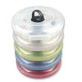 Five Piece Stackable Plastic Organizer Set-Nile Corp