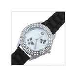 #WAT-329FBK Classic Wrist Watch with Blue Strap