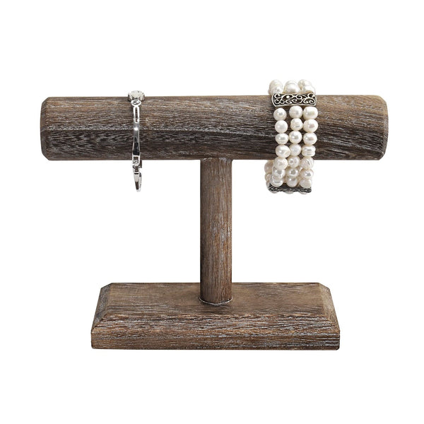 Bracelet Display T Bar Jewelry - Rustic Reclaimed Wood Lodgepole