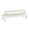 #WD2202 2Pcs wood display riser stands