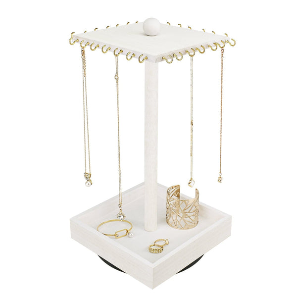 #WD2627 Rotating Necklace organizer