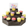 #WD3015-CF  3-Tier Coffee Color Wood Stair Step Display Risers