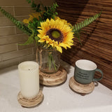 #WD3331-OK 3Pcs Set Stackable Wood Riser Display Stands