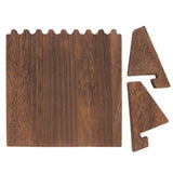 #WD609 Wooden Plank Jewelry Necklace Display Stand for 8 Necklaces