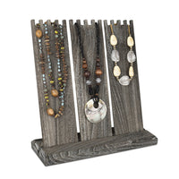 WD4802 18 Hooks Wood Jewelry Display Stand