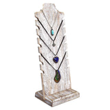 #WDN68 Wooden Multiple Necklace Display Stand