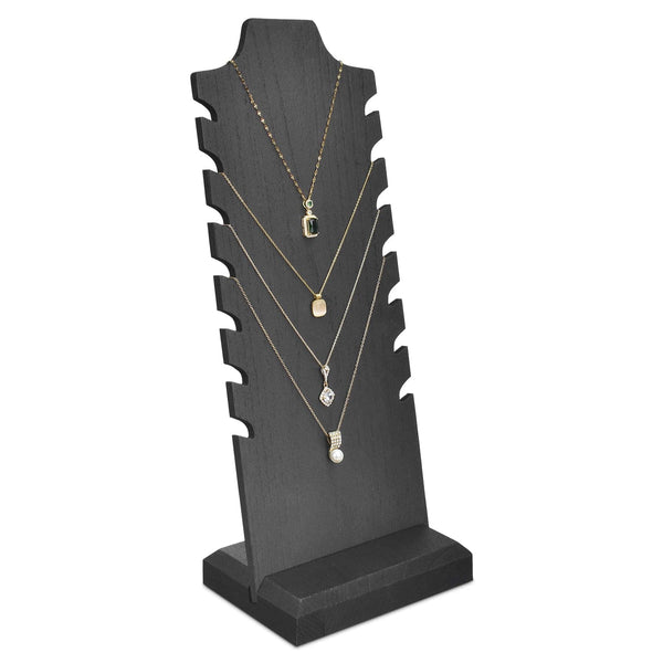 #WDN68 Wooden Multiple Necklace Display Stand