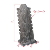 #WDN68 Wooden Multiple Necklace Display Stand